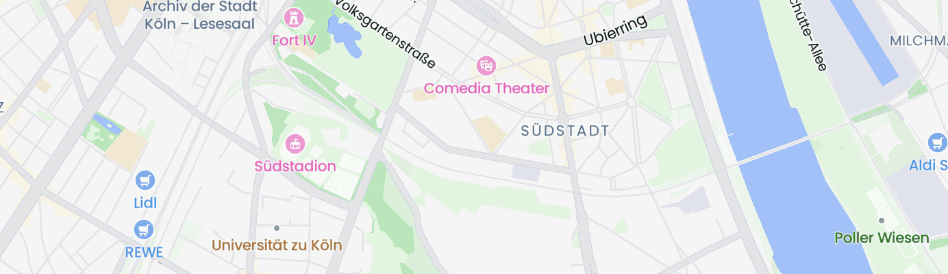 Karte mit dem ungefähren Standort