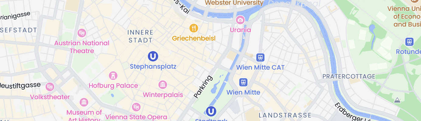 Karte mit dem ungefähren Standort