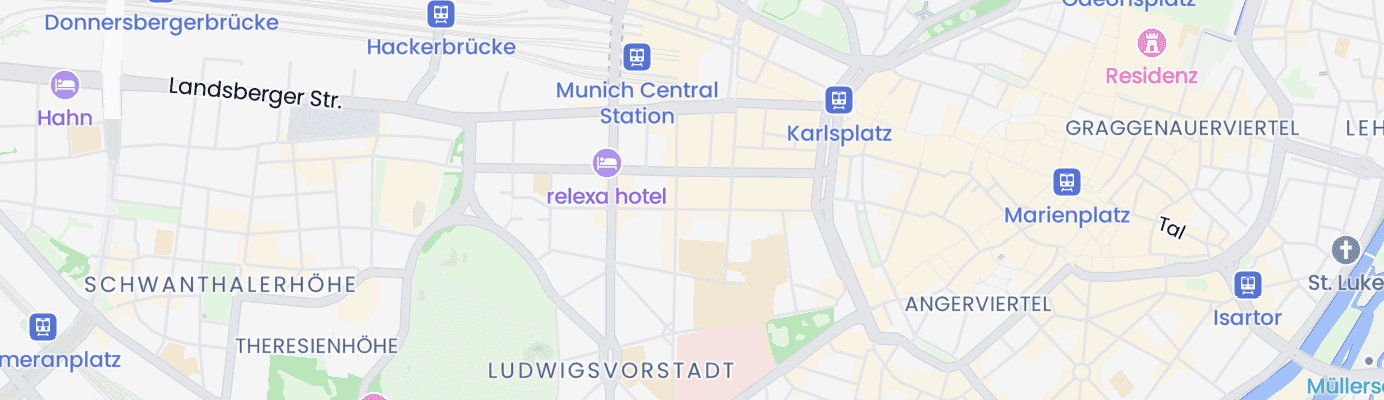 Karte mit dem ungefähren Standort