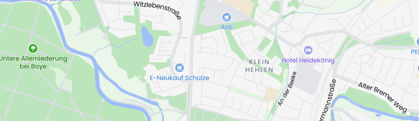 Karte mit dem ungefähren Standort