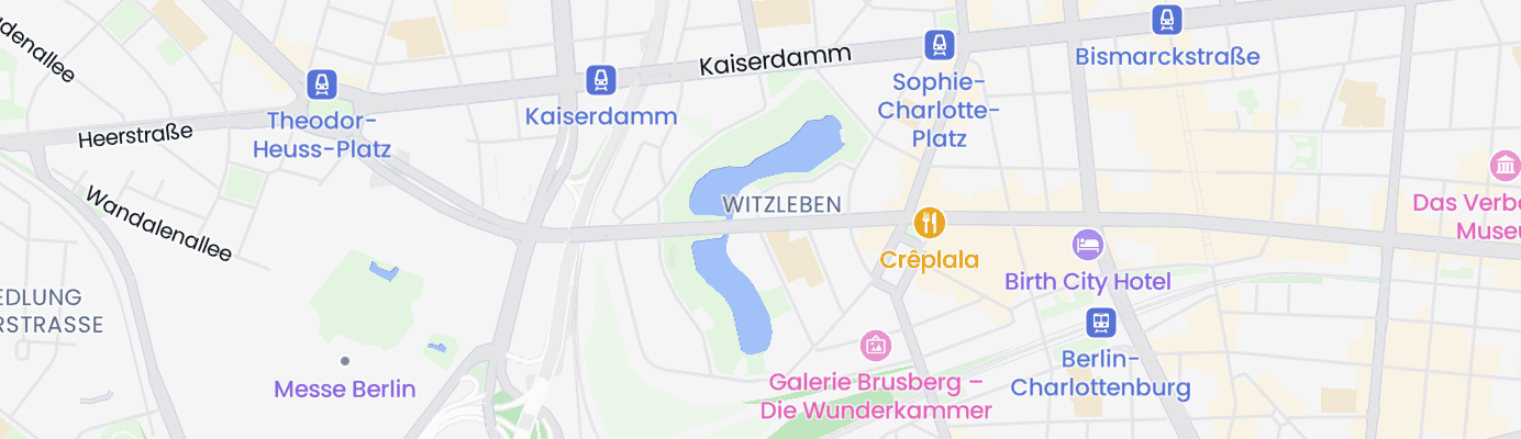 Karte mit dem ungefähren Standort