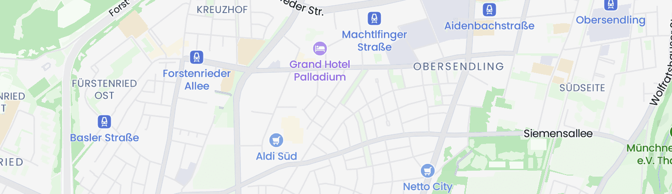 Karte mit dem ungefähren Standort