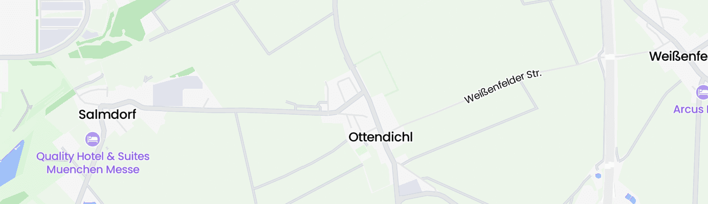 Karte mit dem ungefähren Standort