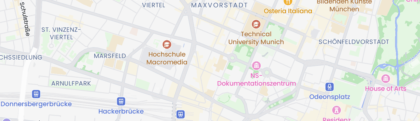 Karte mit dem ungefähren Standort