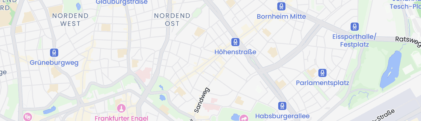 Karte mit dem ungefähren Standort