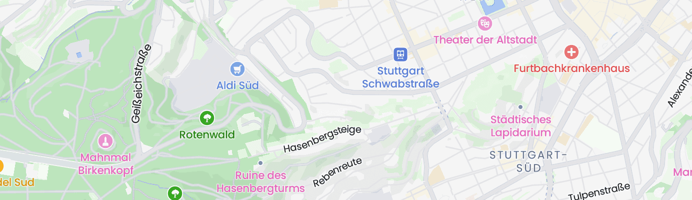 Map showing the approximate location