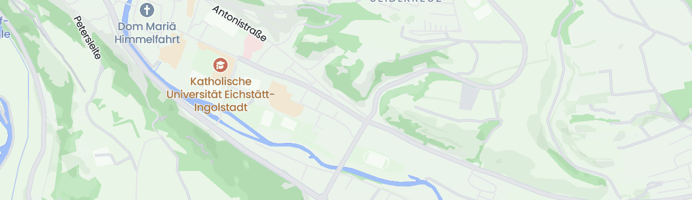 Karte mit dem ungefähren Standort