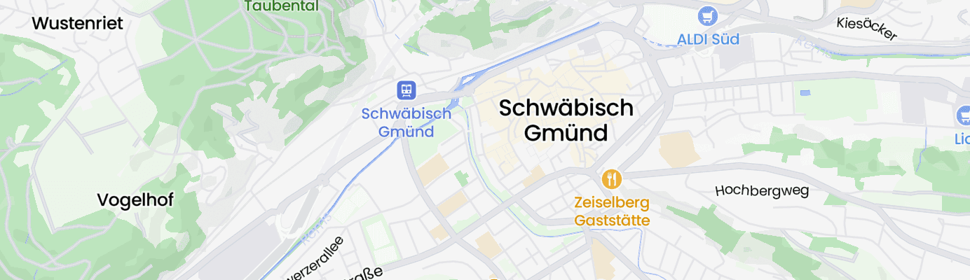 Karte mit dem ungefähren Standort