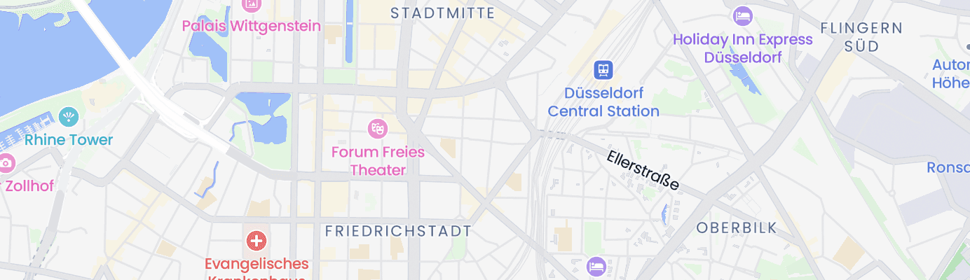 Karte mit dem ungefähren Standort
