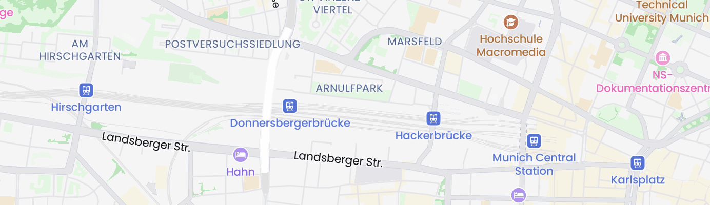 Karte mit dem ungefähren Standort
