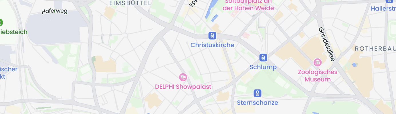 Karte mit dem ungefähren Standort