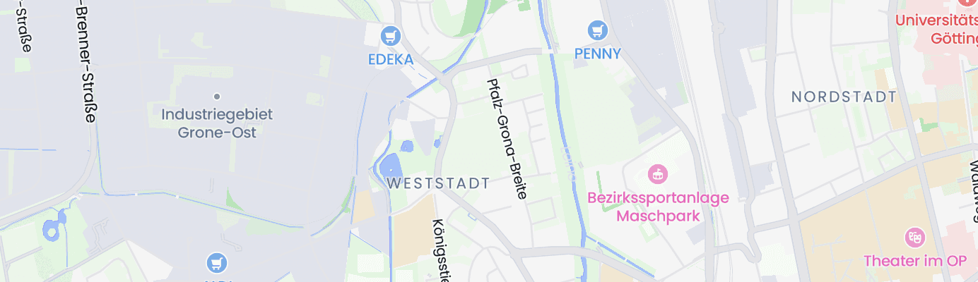 Karte mit dem ungefähren Standort