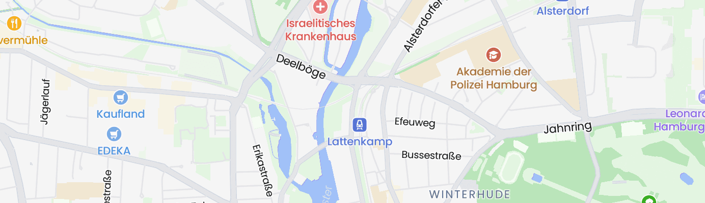 Karte mit dem ungefähren Standort