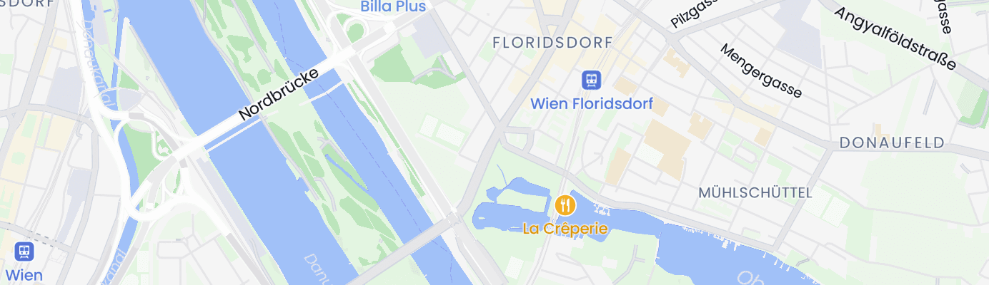 Karte mit dem ungefähren Standort