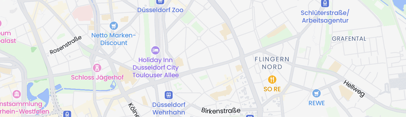 Karte mit dem ungefähren Standort