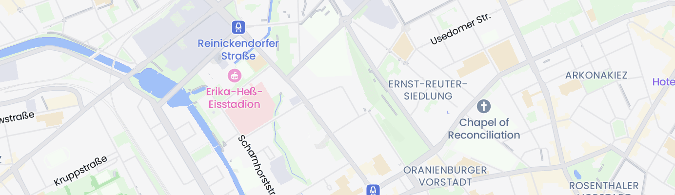 Karte mit dem ungefähren Standort