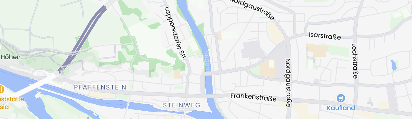 Karte mit dem ungefähren Standort