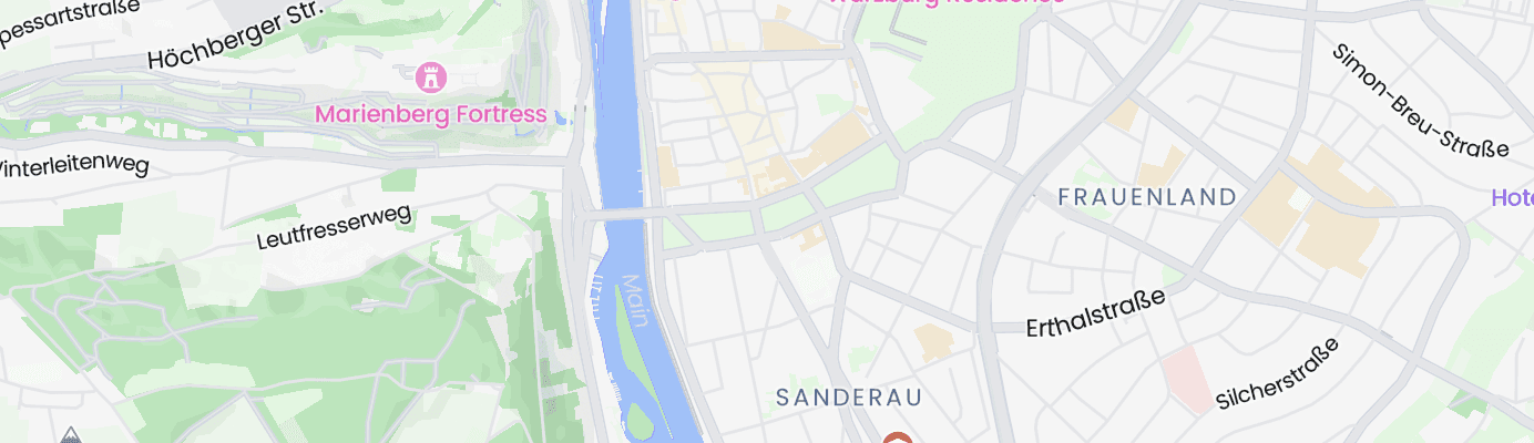 Karte mit dem ungefähren Standort