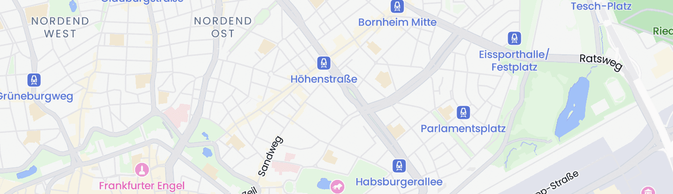 Karte mit dem ungefähren Standort