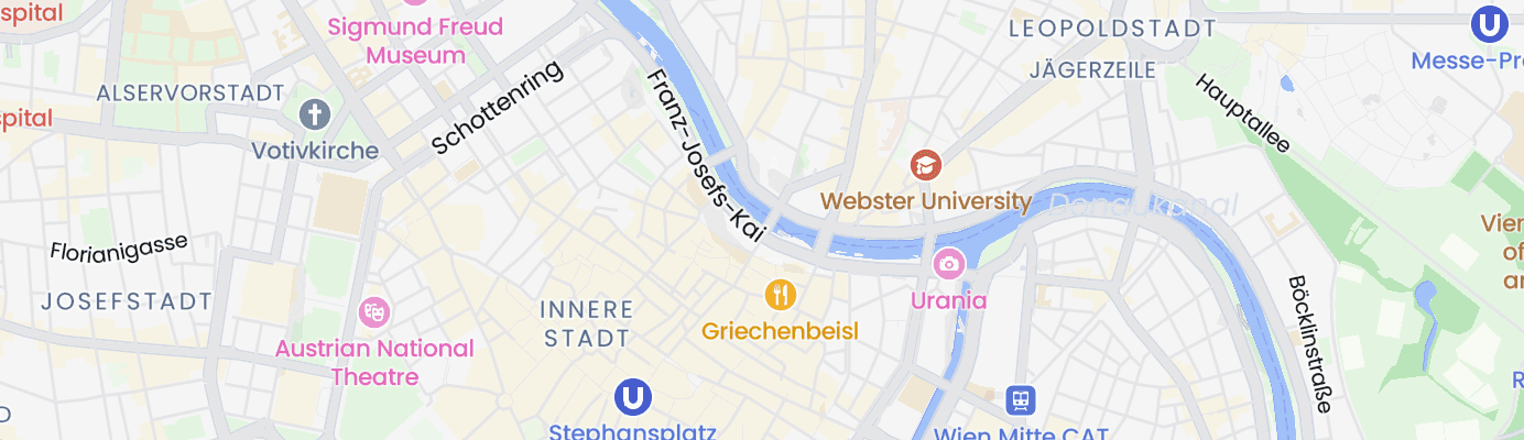 Karte mit dem ungefähren Standort