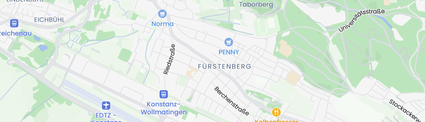 Karte mit dem ungefähren Standort