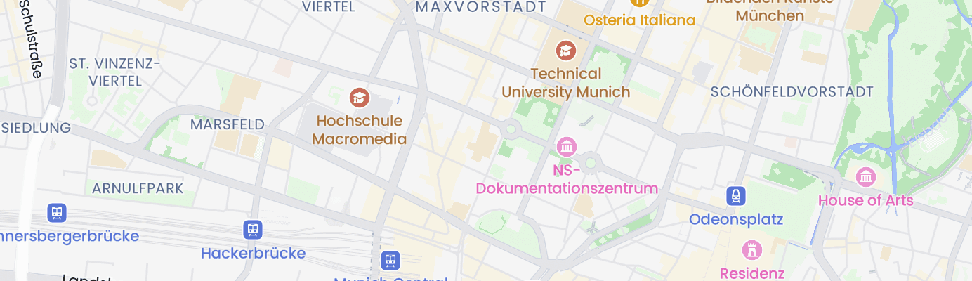 Karte mit dem ungefähren Standort