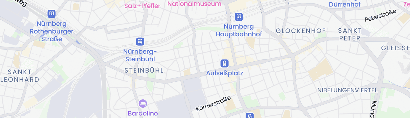 Karte mit dem ungefähren Standort