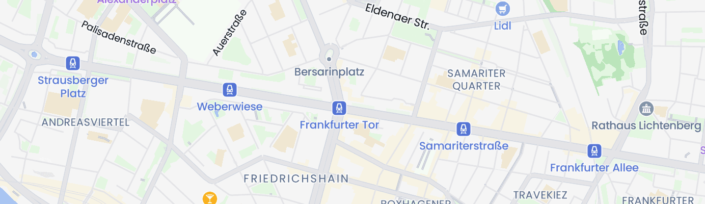 Karte mit dem ungefähren Standort