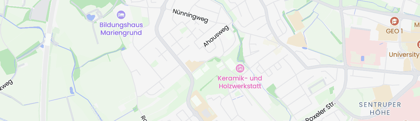 Karte mit dem ungefähren Standort