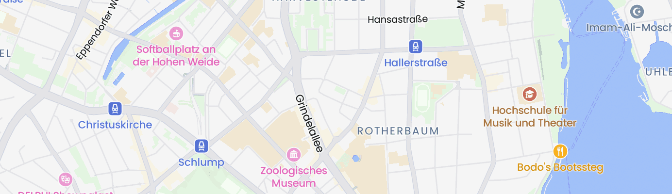 Karte mit dem ungefähren Standort