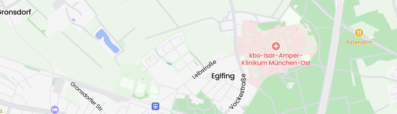 Karte mit dem ungefähren Standort