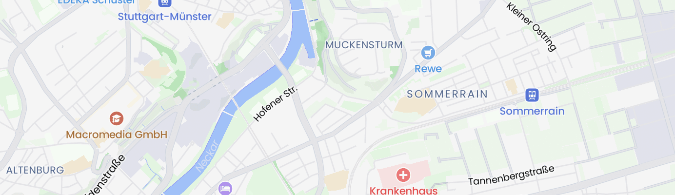 Karte mit dem ungefähren Standort