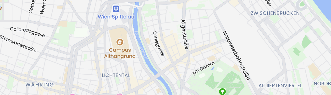 Karte mit dem ungefähren Standort