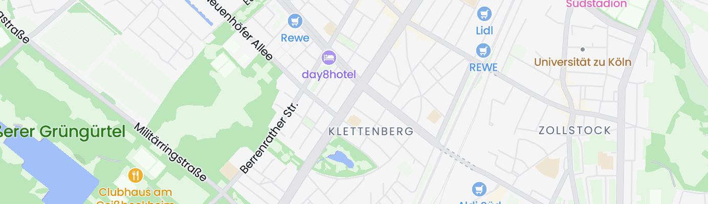 Karte mit dem ungefähren Standort