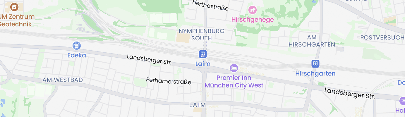 Karte mit dem ungefähren Standort