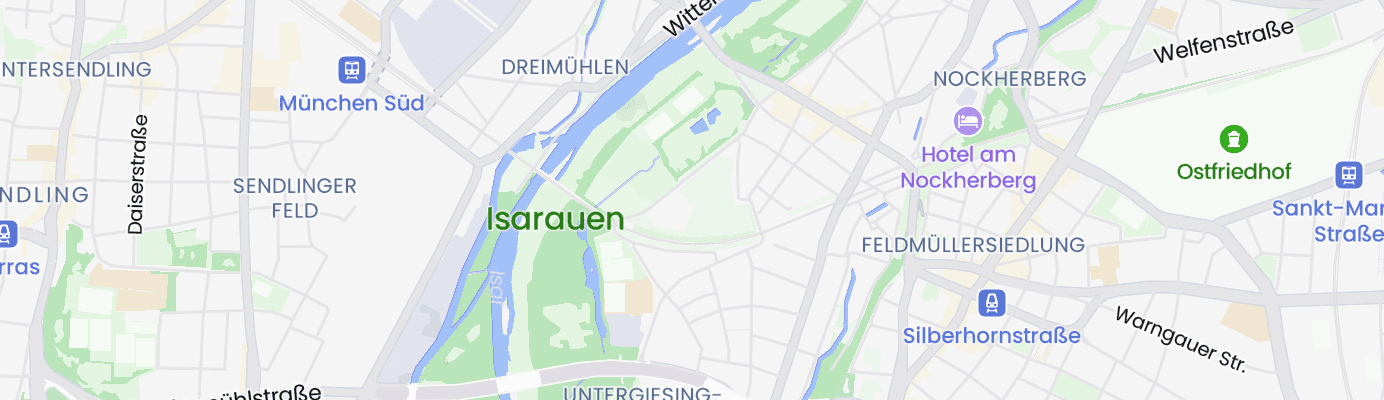 Karte mit dem ungefähren Standort
