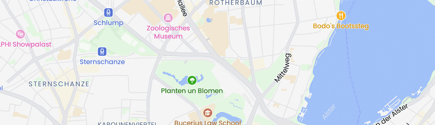Karte mit dem ungefähren Standort