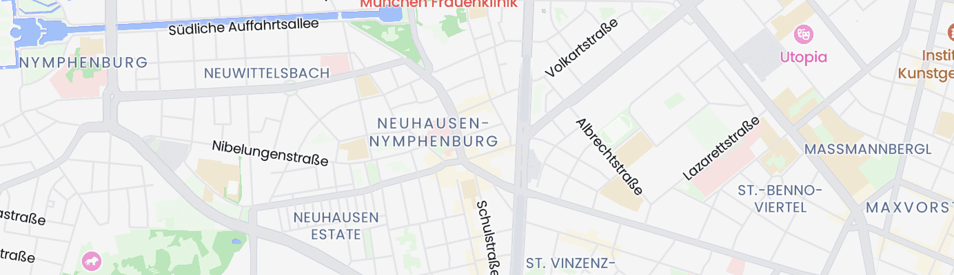 Karte mit dem ungefähren Standort