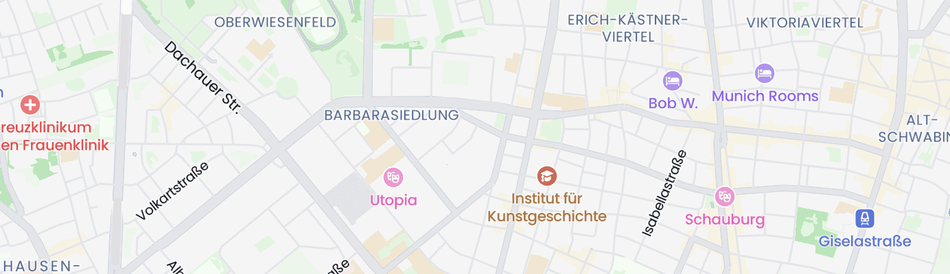 Karte mit dem ungefähren Standort