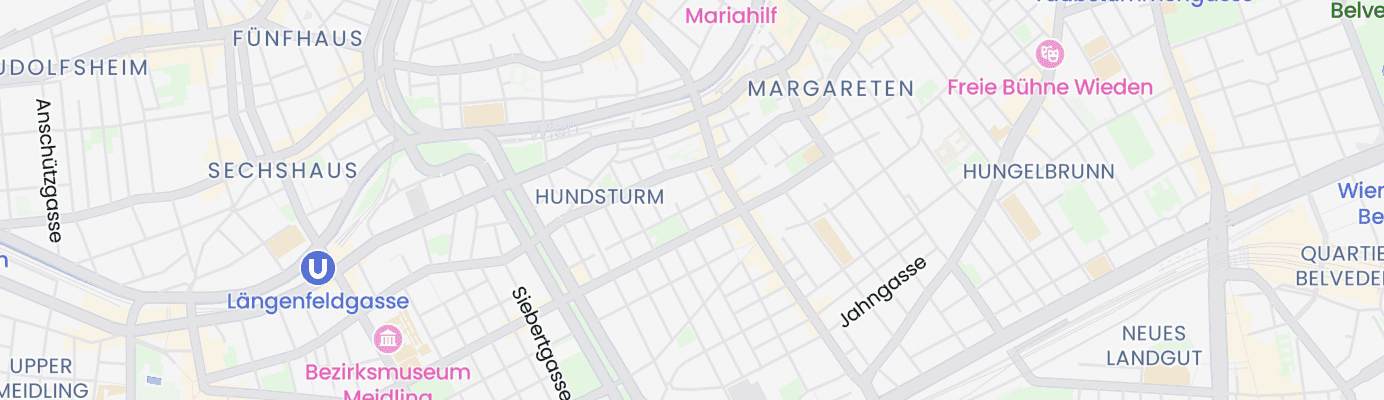 Karte mit dem ungefähren Standort