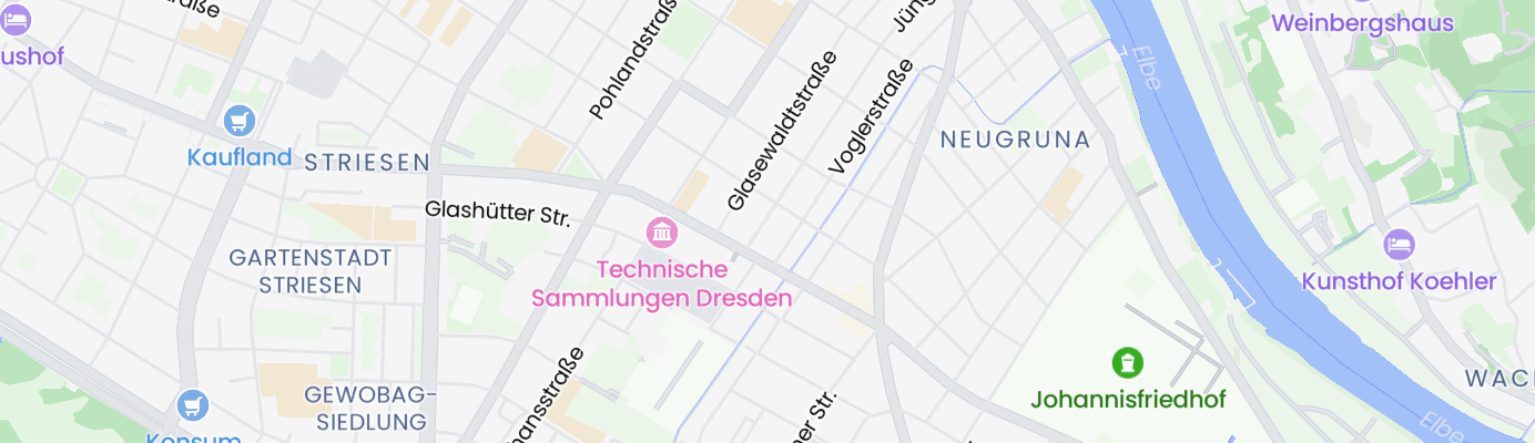 Karte mit dem ungefähren Standort