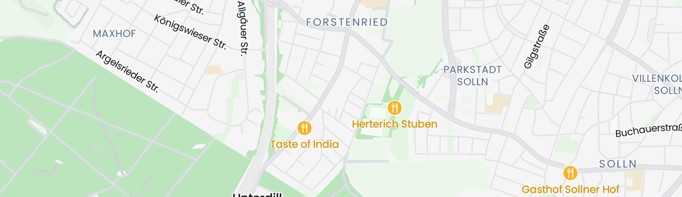 Karte mit dem ungefähren Standort