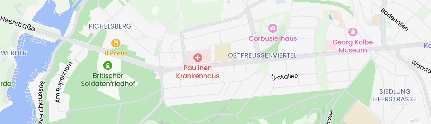 Karte mit dem ungefähren Standort