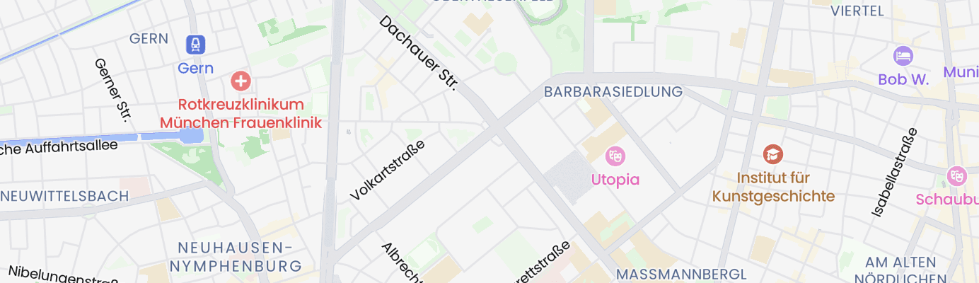 Karte mit dem ungefähren Standort