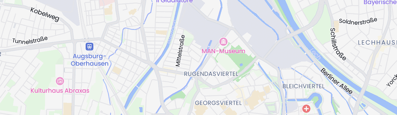 Karte mit dem ungefähren Standort