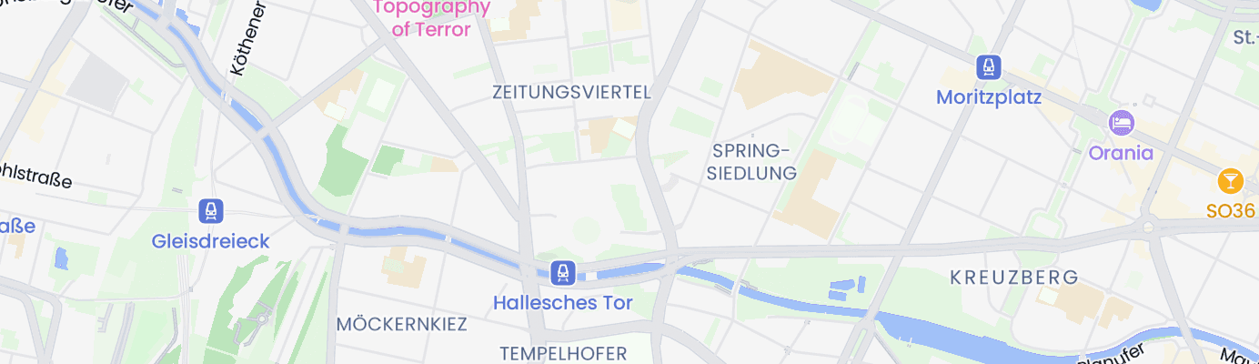 Karte mit dem ungefähren Standort