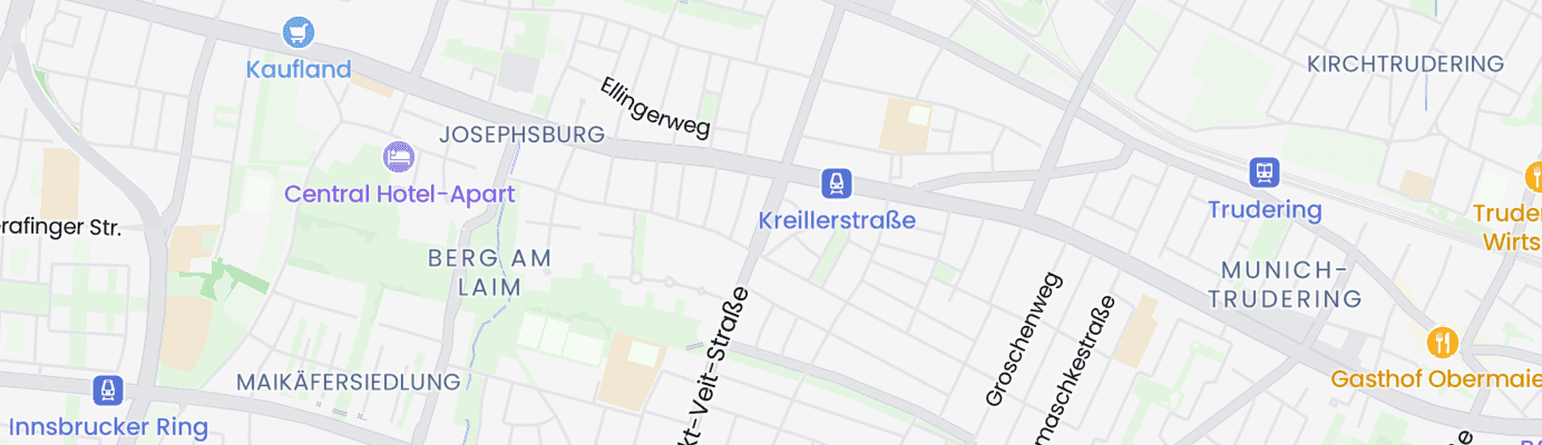 Karte mit dem ungefähren Standort