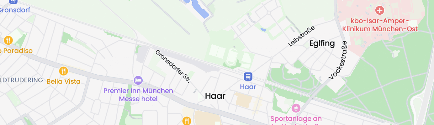 Karte mit dem ungefähren Standort
