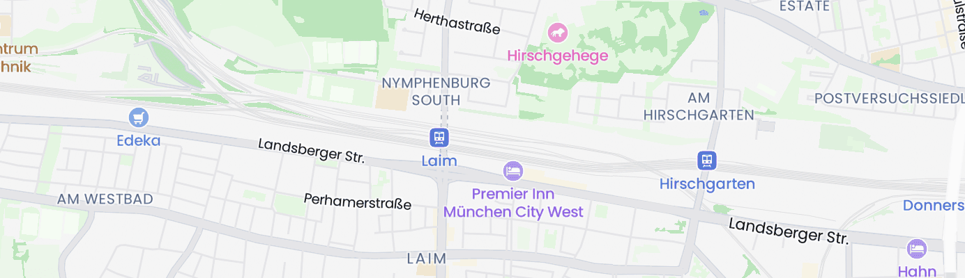 Karte mit dem ungefähren Standort