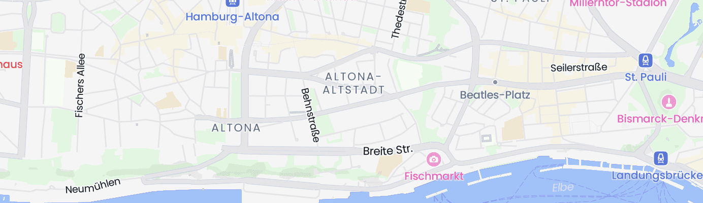 Karte mit dem ungefähren Standort